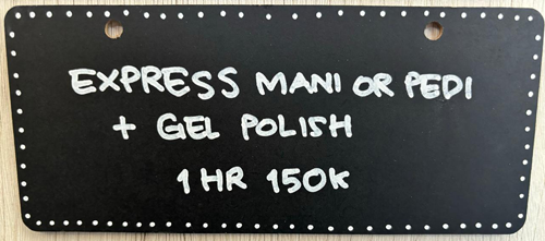 Offer Express Mani or Pedi